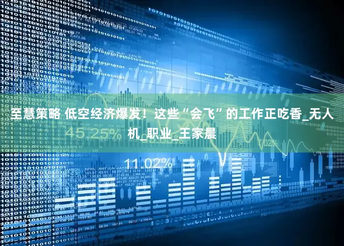 至慧策略 低空经济爆发！这些“会飞”的工作正吃香_无人机_职业_王家晨