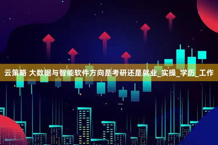 云策略 大数据与智能软件方向是考研还是就业_实操_学历_工作